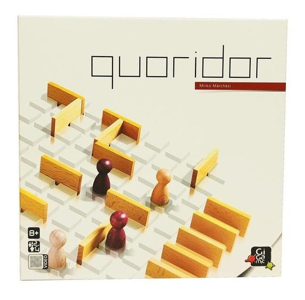 Gigamic Quoridor Juego De Estrategia De Madera Para 2-4 Jugadores