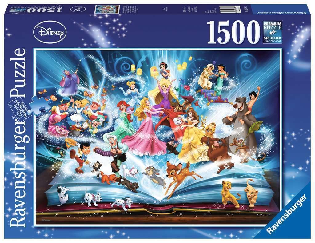 Ravensburger 16318 Rompecabezas El Libro de los Cuentos, Rompecabeza de 1500 Piezas, Multicolor