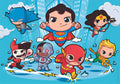 Rompecabezas Superamigos Superman Batman Flash Aquaman 30 Pz Clementoni Italia Mujer Maravilla Cyborg Harley Quinn Wonder Woman