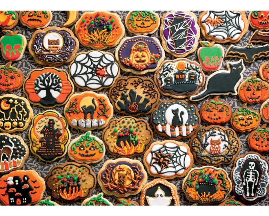 Cobble Hill - Rompecabezas 1000 Piezas Galletas De Halloween
