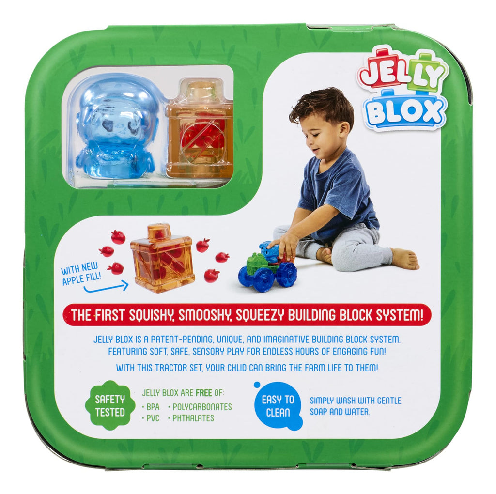 Jelly Blox Juego De Tractor | Incluye 12 Piezas | Bloques De