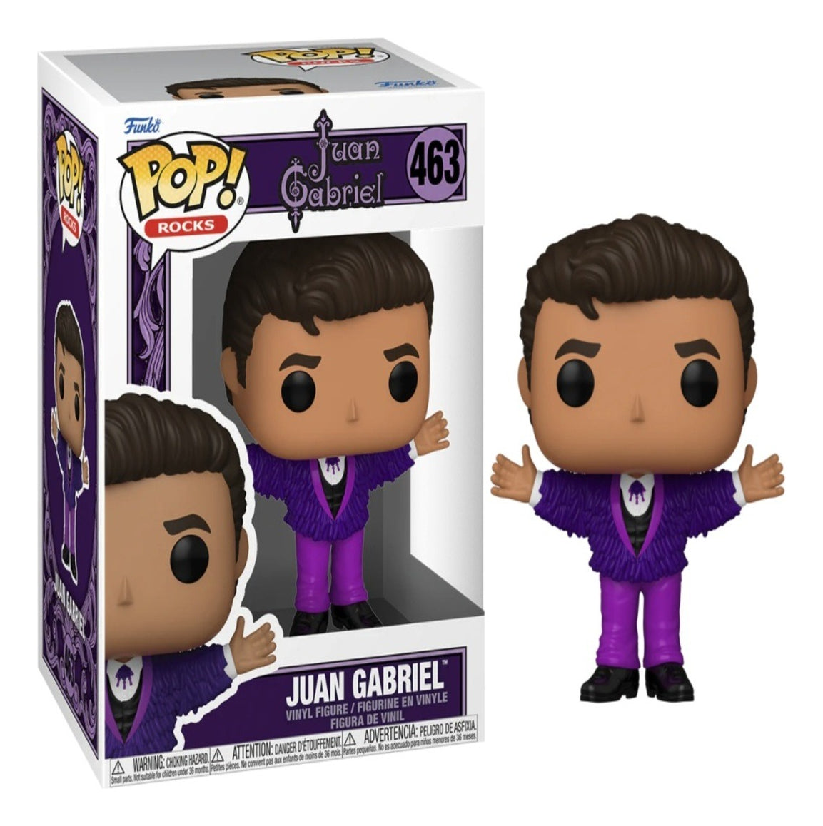 Funko Pop! Rocks- Juan Gabriel Atuendo Morado