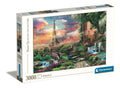 Rompecabezas Fantasia Paris Torre Eiffel 3000 Pz Clementoni