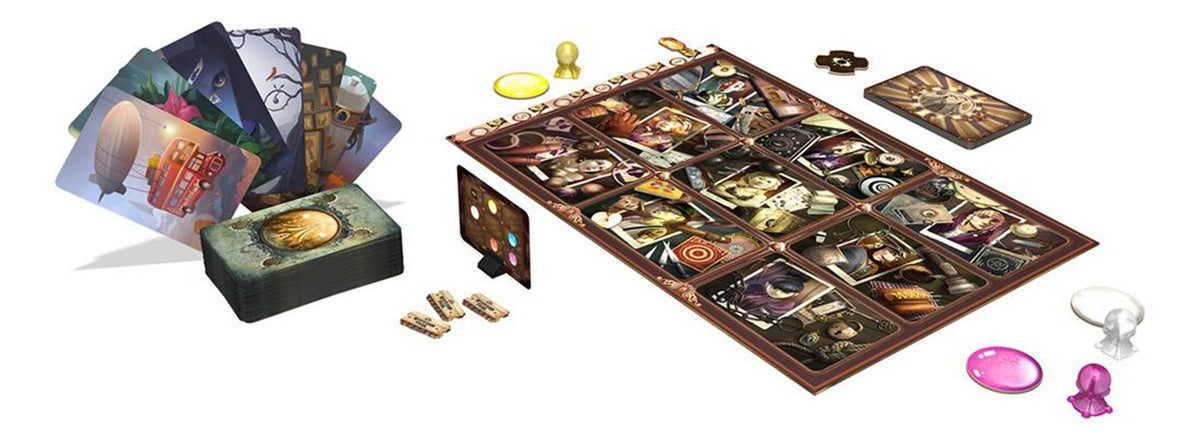 Mysterium Park Juego De Mesa Asmodee En Español Para 2 A 6 Jugadores Con Cartas Ilustradas Y Misterio En El Circo