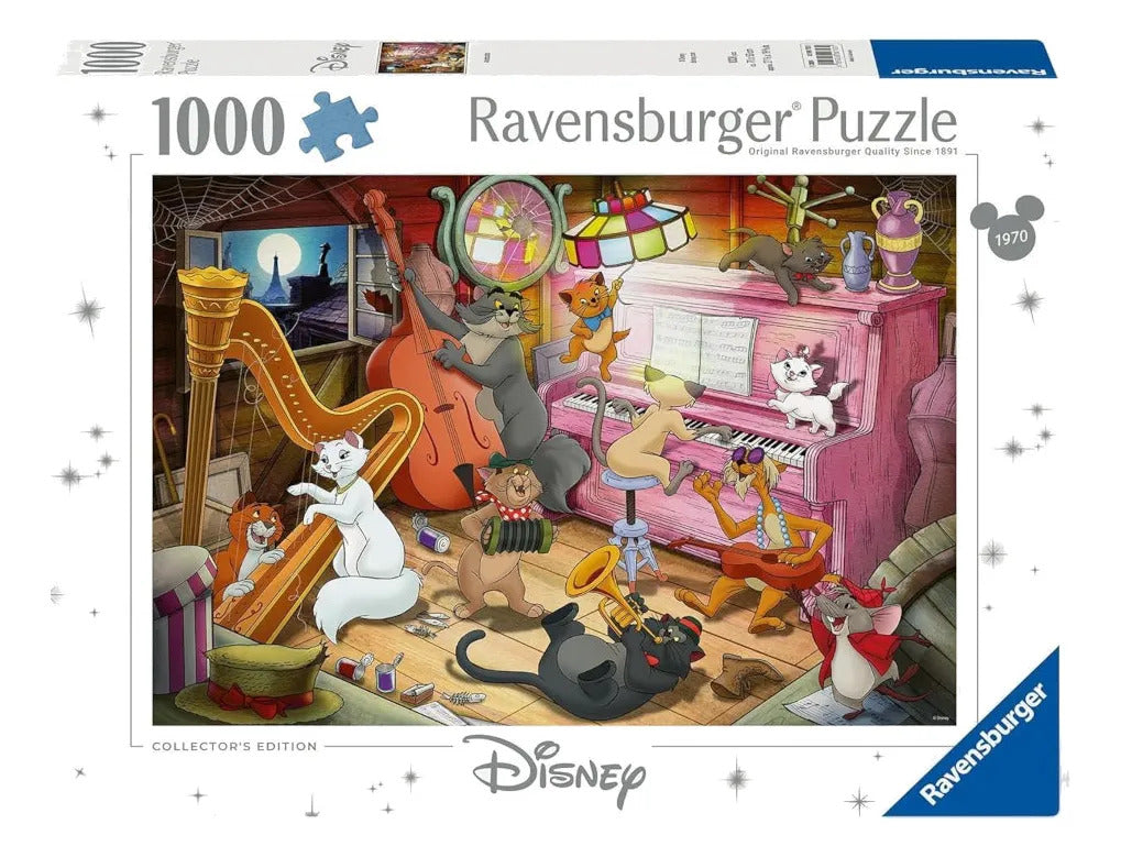 Rompecabezas Ravensburger Los Aristogatos 1000 Piezas