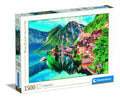 Rompecabezas Hallstatt Vista Lago Austria 1500 Pz Clementoni