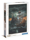 Rompecabezas Clementoni High Quality Collection The Pirate Ship 31682 De 1500 Piezas