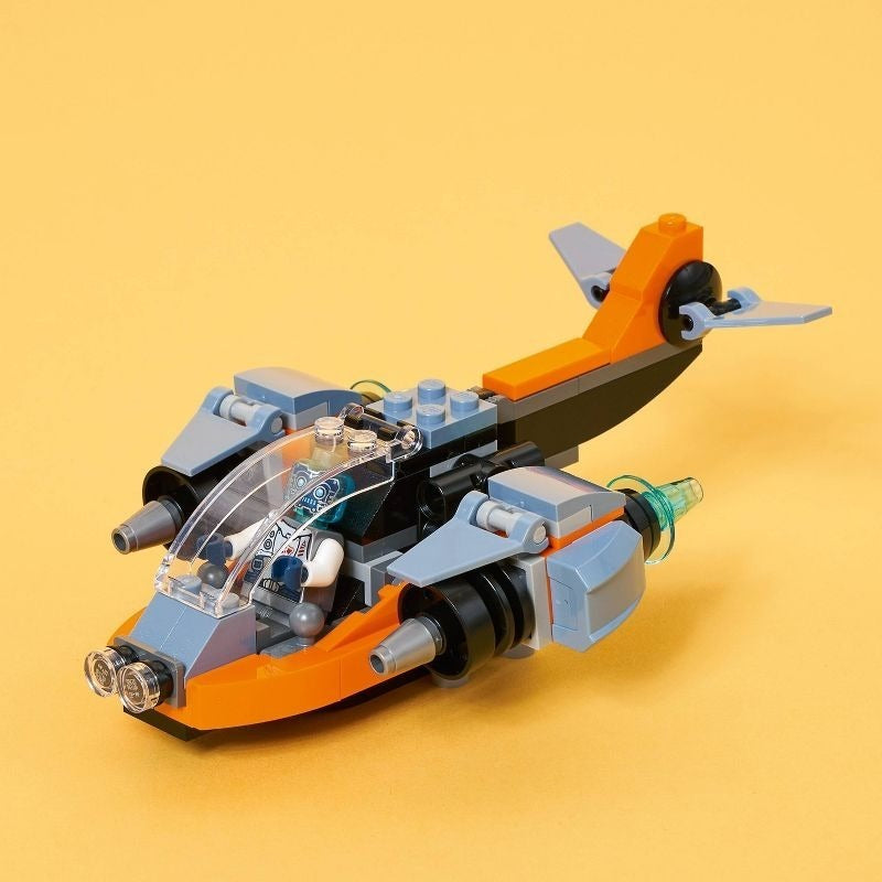 Kit De Construcción Lego Creator 3 En 1 Ciberdrón 31111 113