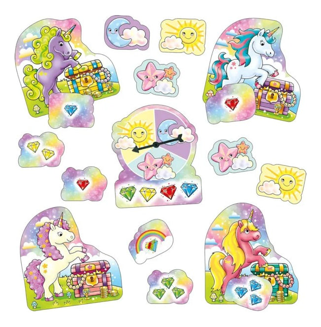 Mini Juego De Mesa Adivina Color Unicorn Jewels Orchard Toys