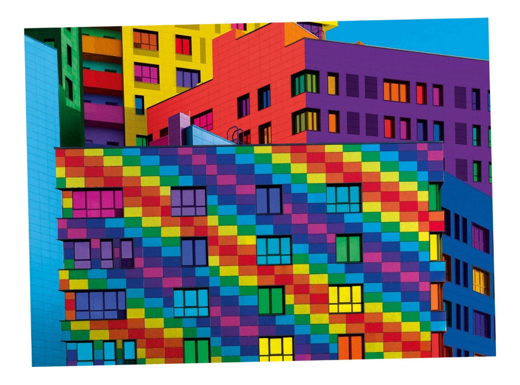 Color Boom Arquitectura Rompecabezas 500pz Clementoni Square