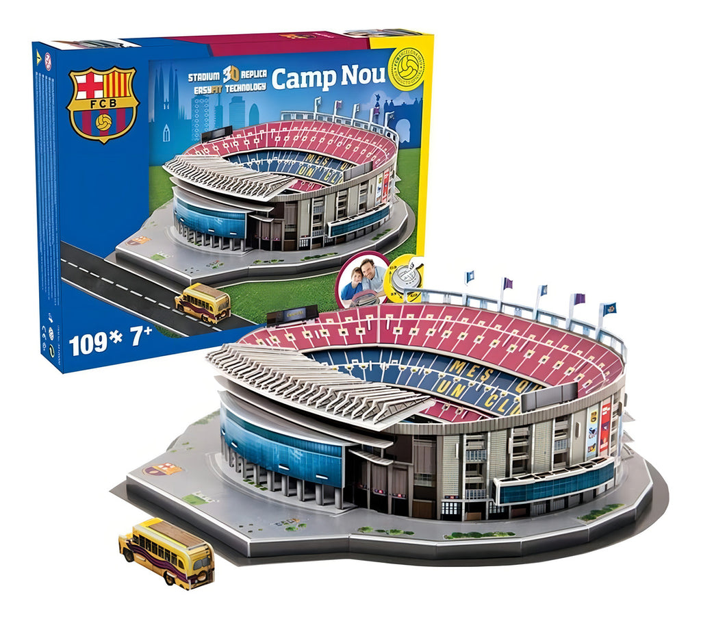 Rompecabezas 3d Nanostad Estadio Camp Nou Barcelona Laliga