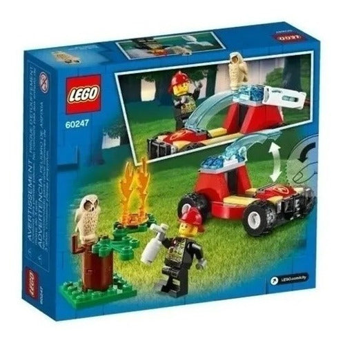 Kit De Construcción Lego City Incendio En El Bosque 60247 84