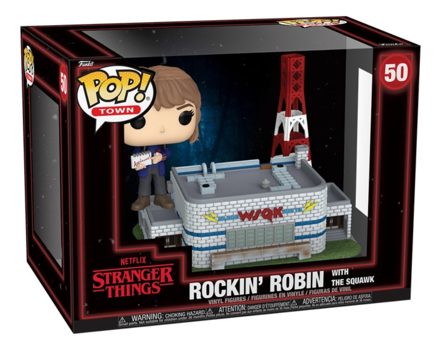 ¡funko Pop! Doll Town Stranger Things - Robin Na Wsqk