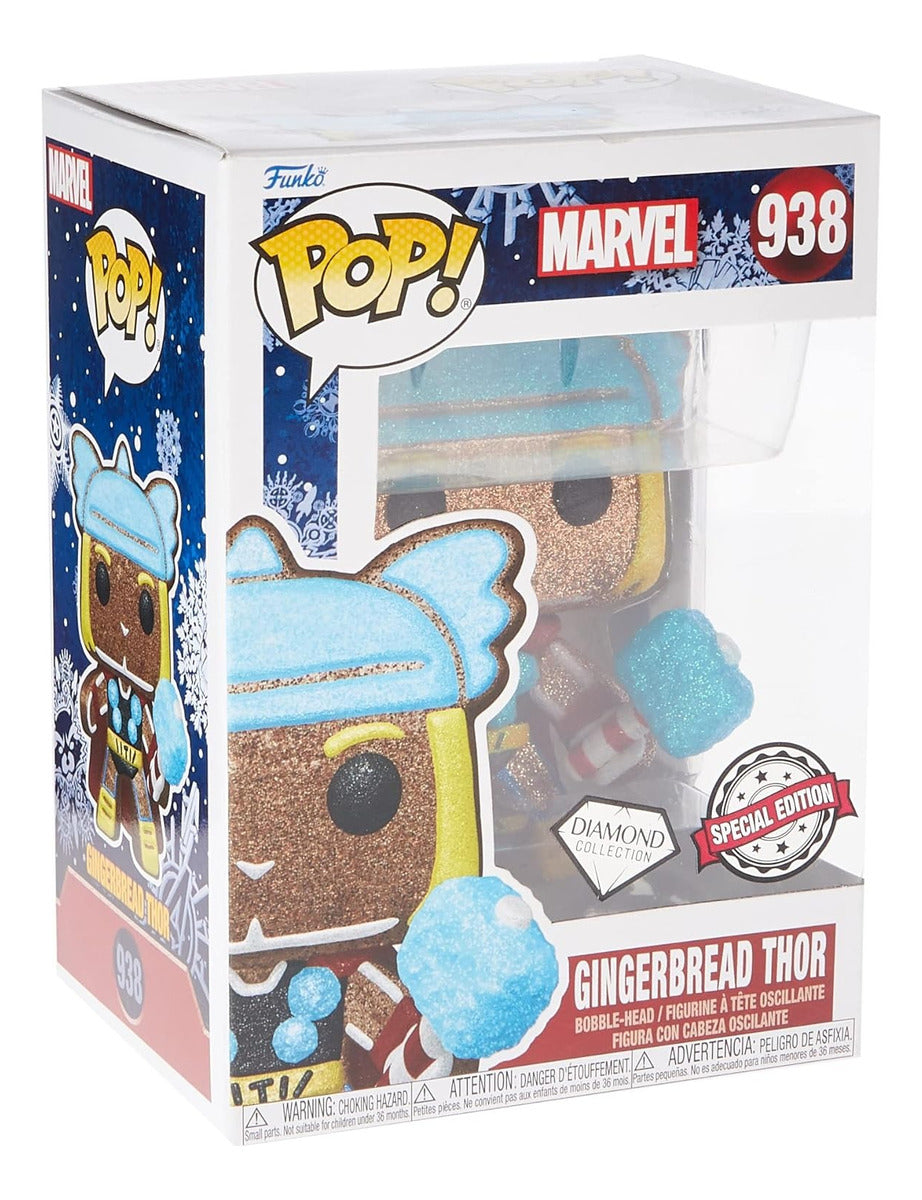 Diamond Gingerbread Thor Funko Pop Walmart Special Edition