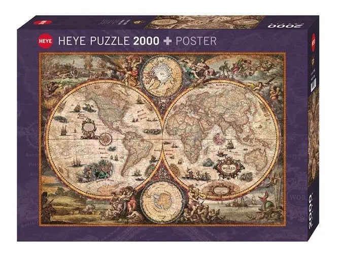 Rompecabezas Heye Vintage World, Zigic 2000 Piezas