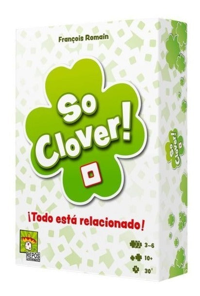 So Clover Juego De Mesa Cooperativo Asmodee Repos En Español