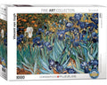 Rompecabezas Fine Art Collection Flores De Iris Vincent Van Gogh 1000 Piezas Eurographics