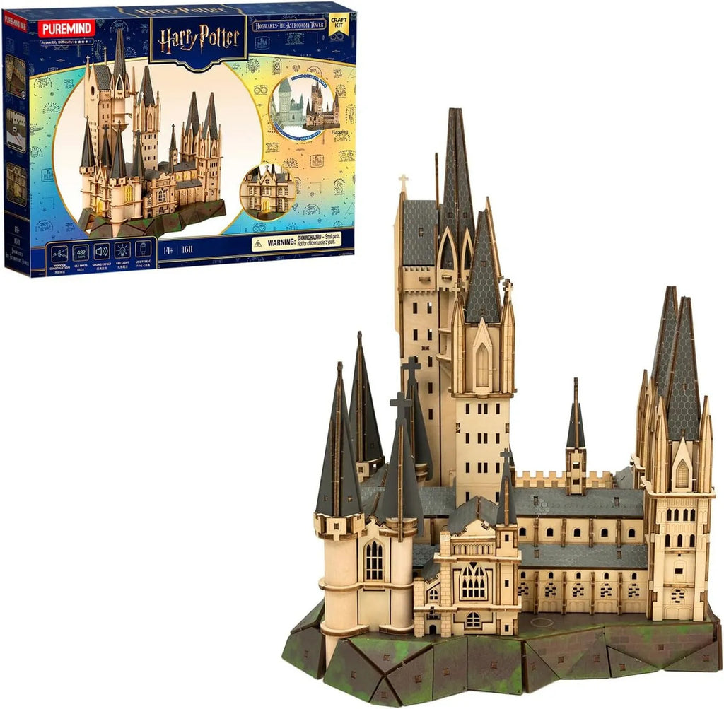 Puremind Rompecabezas 3d Harry Potter Torre Hogwarts 482 P