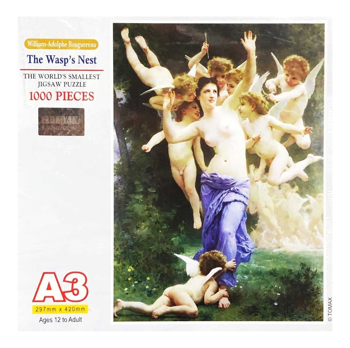 Bouguereau Nido De Avispas Mini Rompecabezas 1000 Pzas Tomax