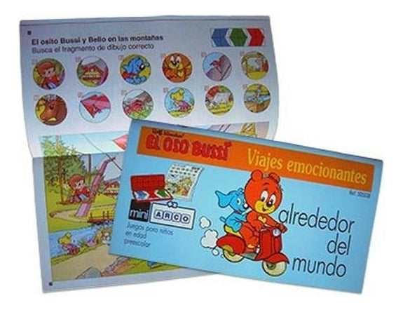 505038 Cuaderno Oso Bussi Alrededor Mundo Método Arco Eduke