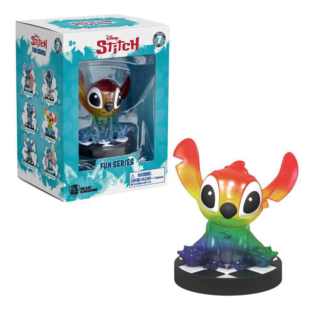 Stitch Rainbow Yume Fun Series Figura De Acción