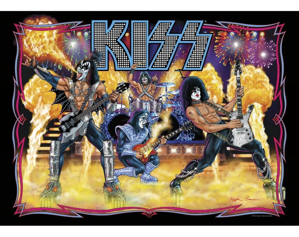 Kiss Heavy Metal Rompecabezas 1000 Piezas Road Crates