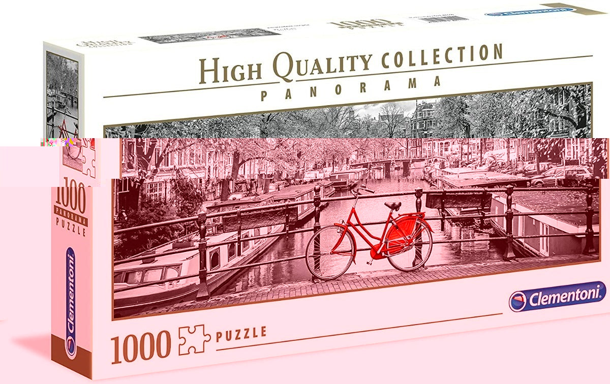 39440 Bicicleta Amsterdam Rompecabezas Clementoni 1000 Pieza