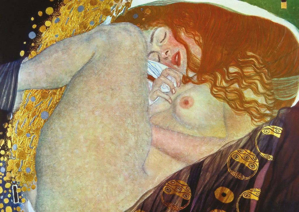 Title Danae By Gustav Klimt Mini Rompecabezas 1000 Pzs Tomax