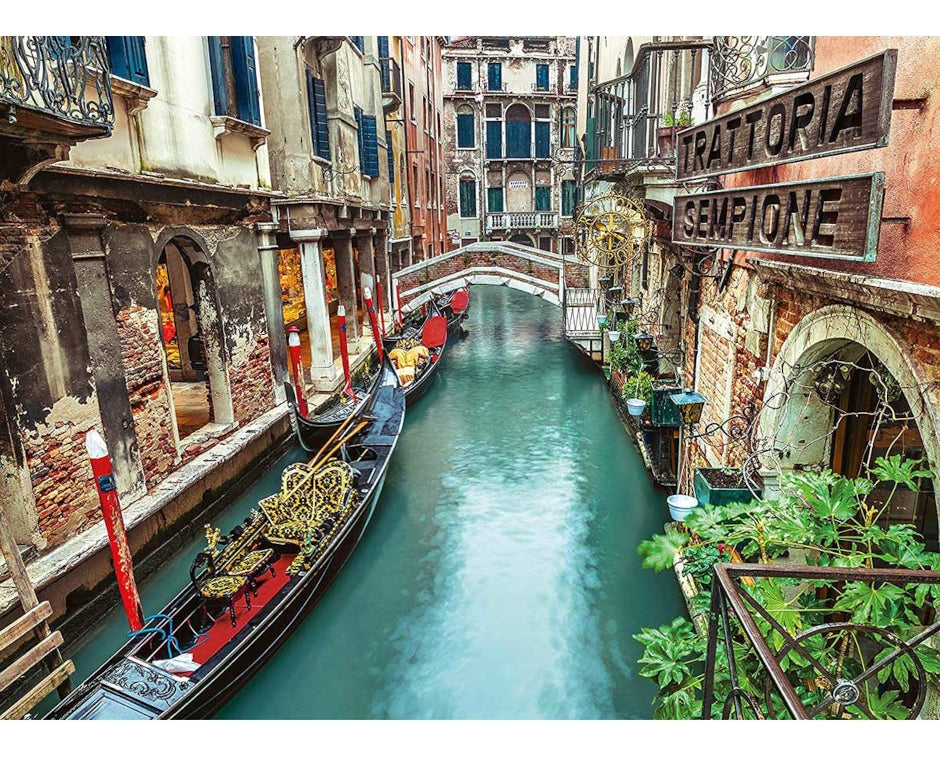 Rompecabezas Canal De Venecia Clementoni 1000 Piezas