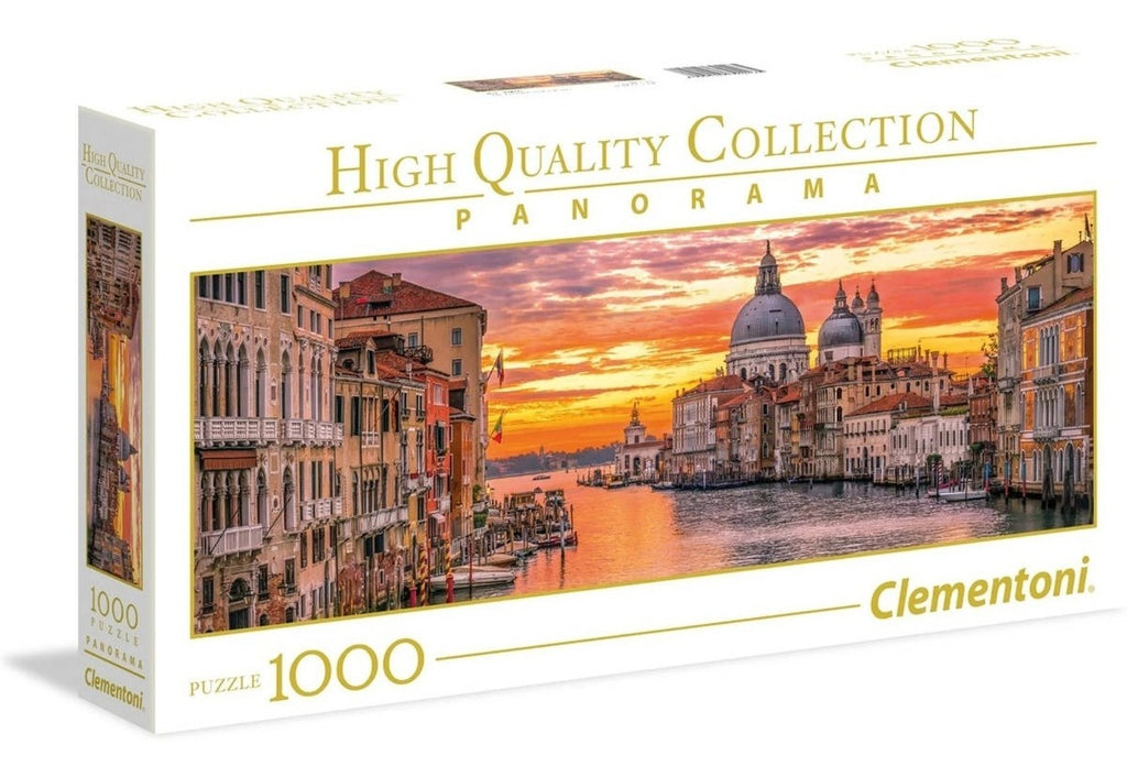 Gran Canal Venecia Italia Panorama Rompecabeza 1k Clementoni