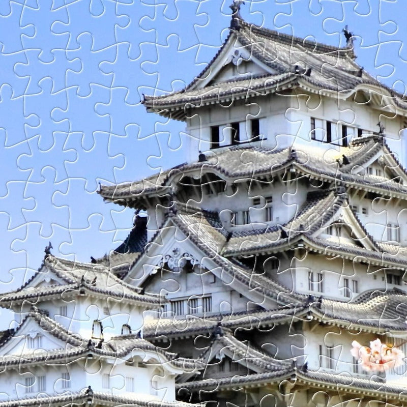Rompecabezas Pintoo Himeji Jo - Árbol De Cerezos 1000 Piezas