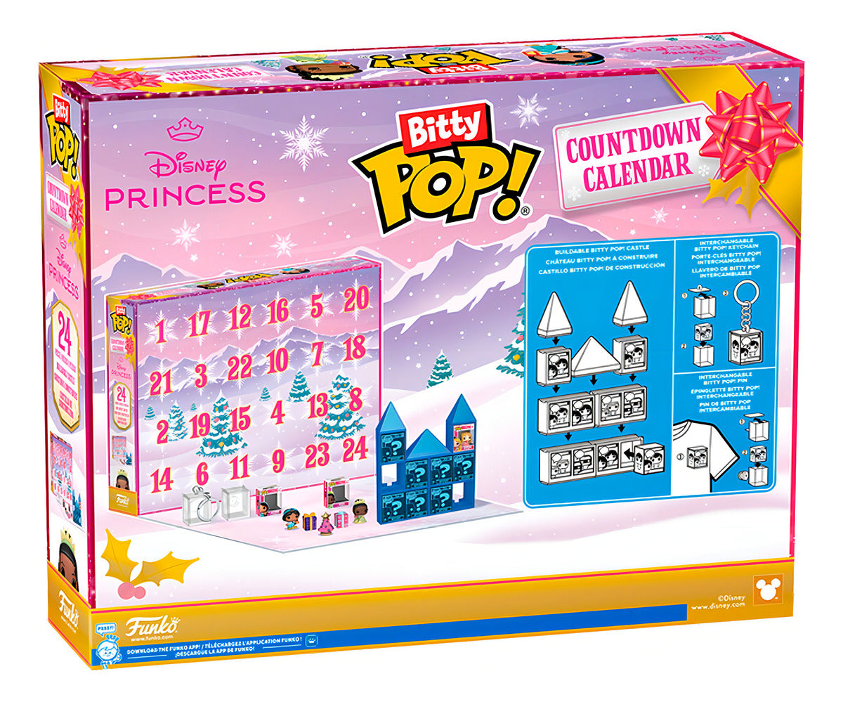 Funko Bitty Pop! Disney Princesas - Calendario Navidad 2025