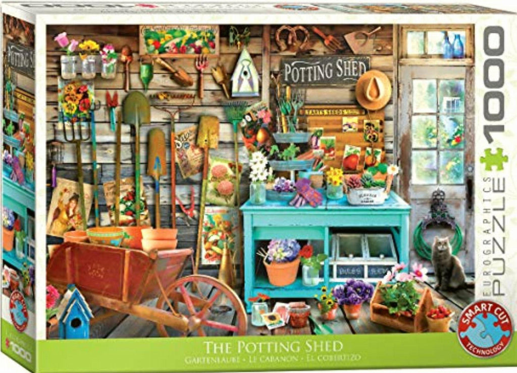 Eurographics Eurhr The Potting Shed Puzzle (1000 Piezas)