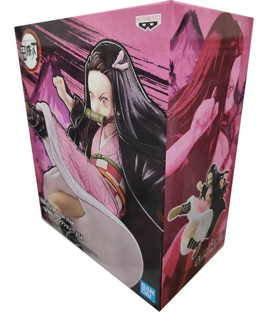 Figura Coleccionable Bandai Spirits Nezuko Kamado Vibration Stars Kimetsu No Yaiba