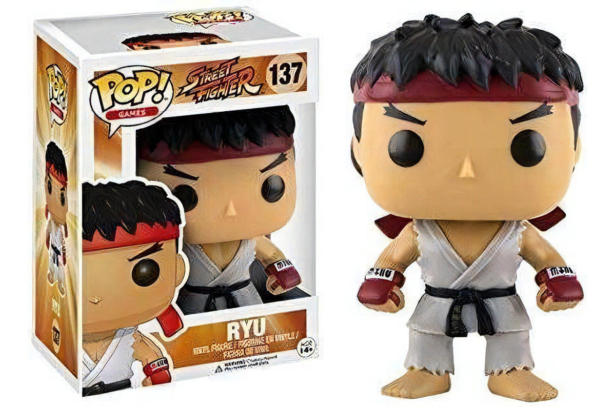Figura De Acción Ryu De Funko Pop! Games