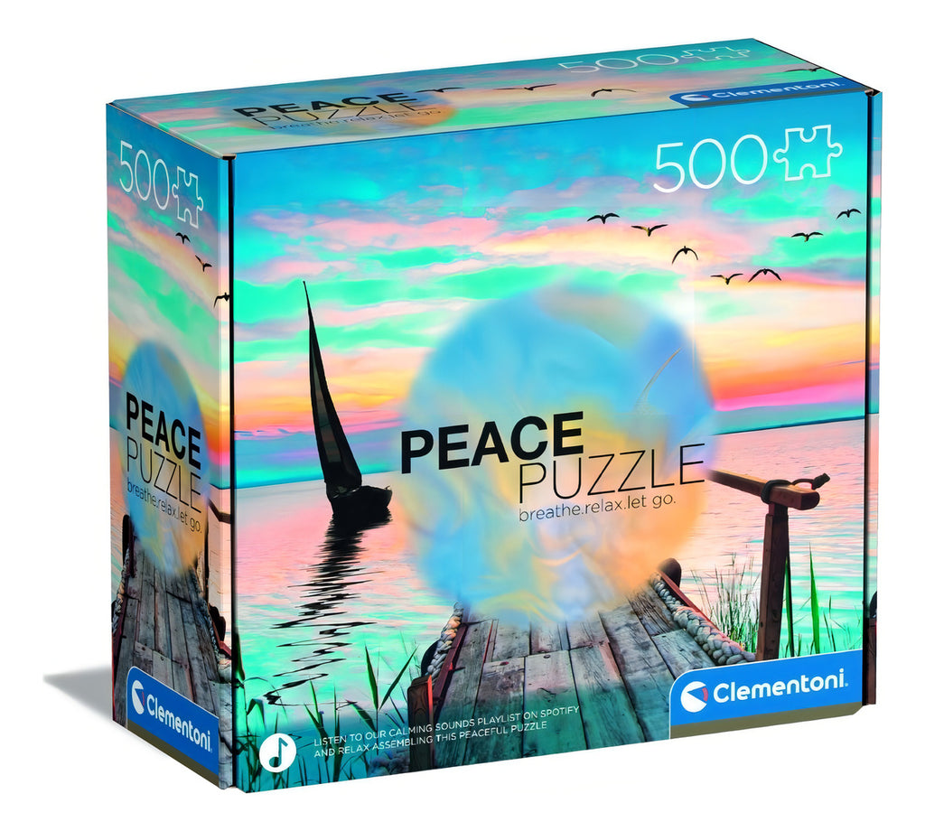 Brisa Relajante Relax Peace Rompecabezas 500 Pz Clementoni