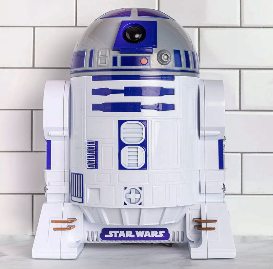 Máquina Para Hacer Palomitas Uncanny Brands Star Wars R2-d2 Blanco