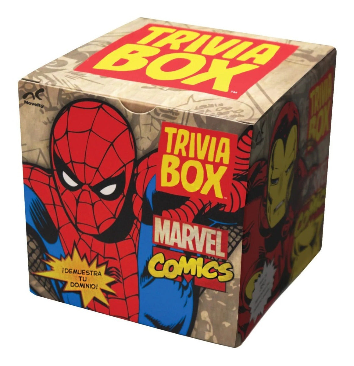Juego De Mesa Trivia Box Marvel Novelty En Español