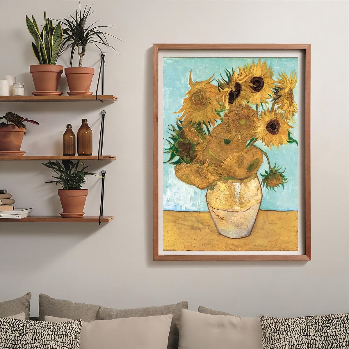Rompecabezas 1000 Piezas Arte Girasoles Van Gogh Clementoni