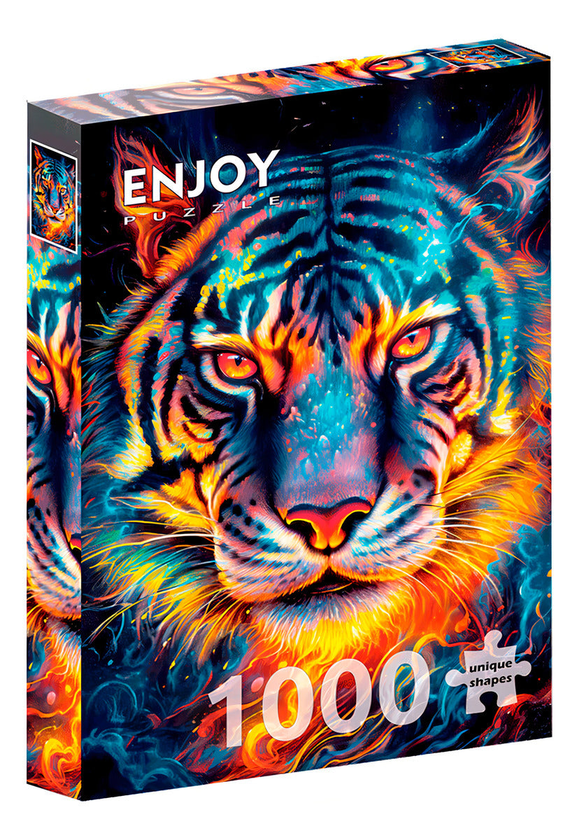 Rompecabezas 1000 Piezas Tigre Animal Vertical Enjoy Puzzle 2203