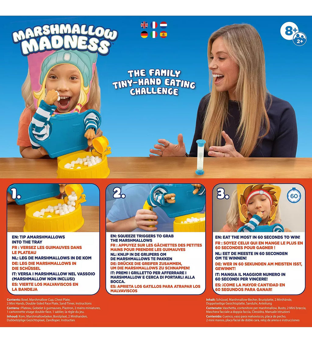 Juego De Mesa Marshmallow Madness / Reto De Manitas Goliath
