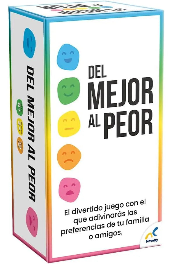 Juego De Mesa Del Mejor Al Peor Novelty