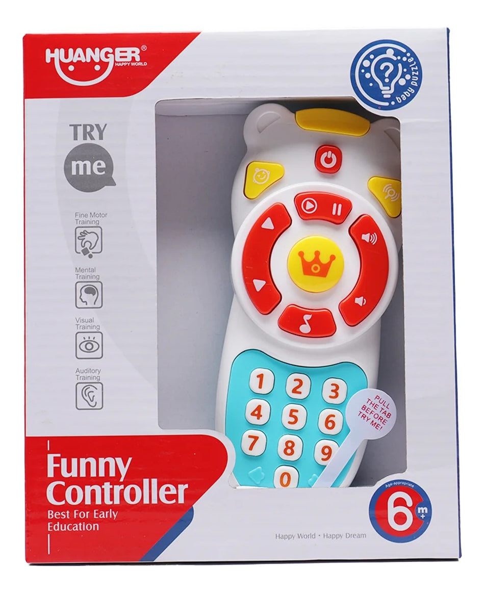 Juguete Para Bebé Estimulación Control Remoto