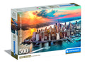 Rompecabezas Dia De Nueva York 500 Pz Clementoni Manhattan