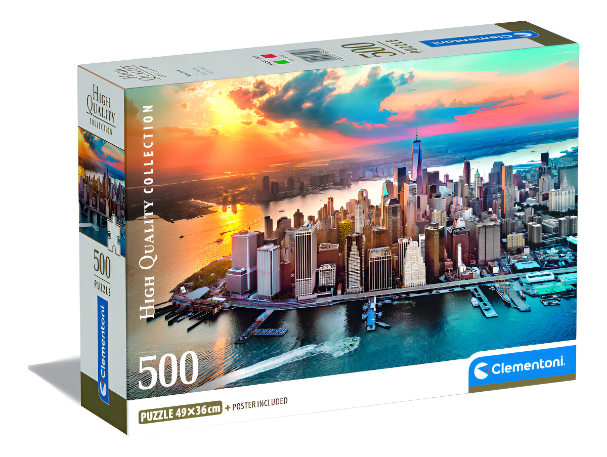 Rompecabezas Dia De Nueva York 500 Pz Clementoni Manhattan
