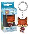 Funko Pop! Keychain: Zootopia 2 - Nick Wilde Marrón