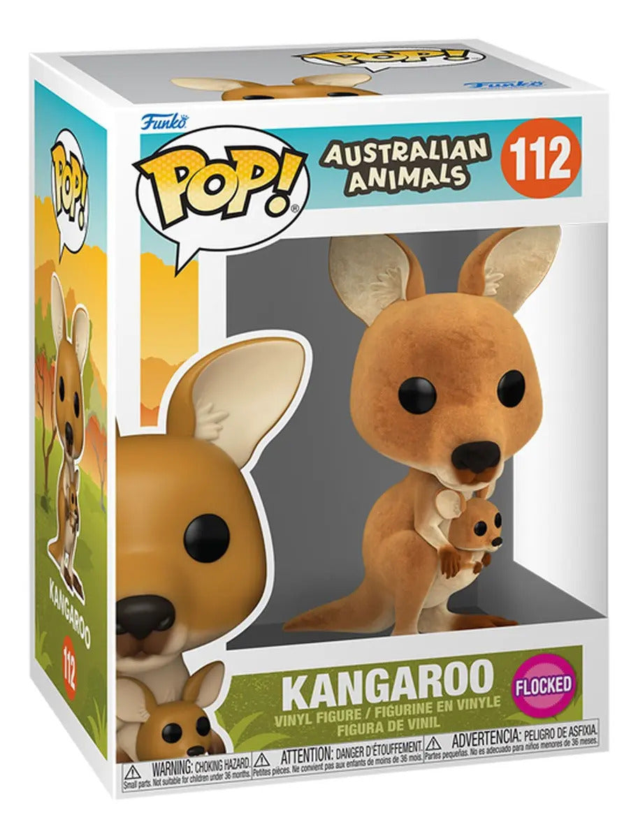 Funko Pop Vinyl: Animales Australianos - Canguro Flocked