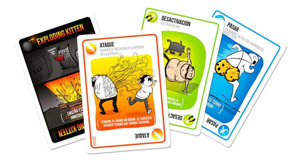 Exploding Kittens Juego De Mesa Español