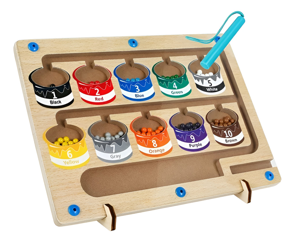 Magnetic Maze Tablero Magnético De Actividades Colores