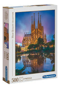 Sagrada Familia Barcelona Rompecabezas 500 Clementoni Gaudi